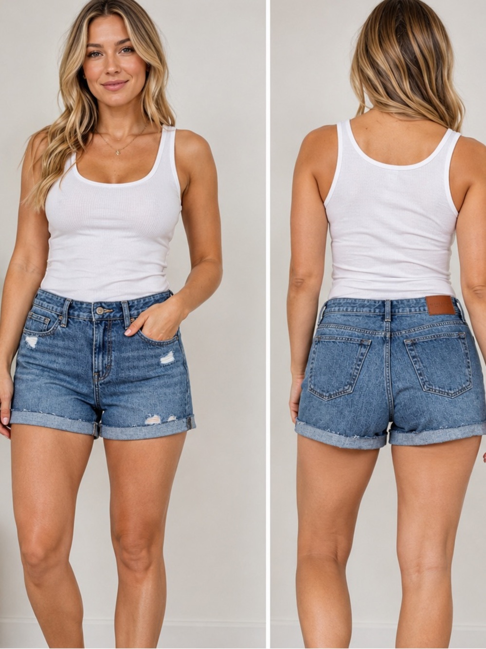 ⭐️3/$20 Lucky Brand Medium Wash Jean Shorts
